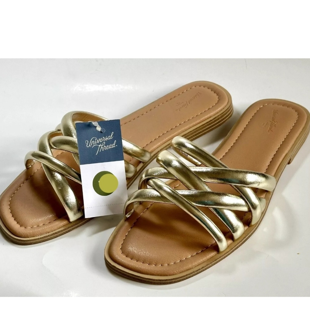 Universal Thread Shoes Rian Strappy Sandals Size 12